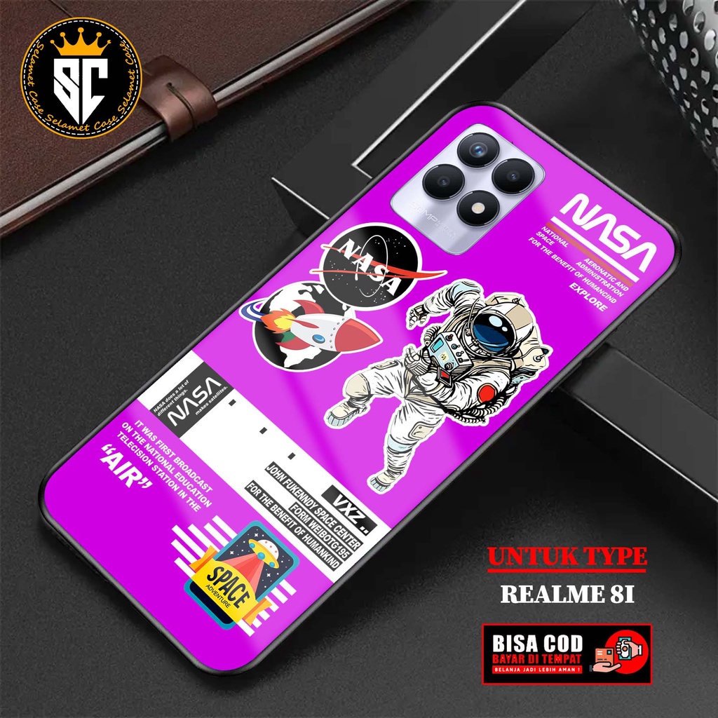 Case Realme 8i Casing Realme 8i Selamet Case [NSA] Case Glossy Case Aesthetic Custom Case Anime Peli
