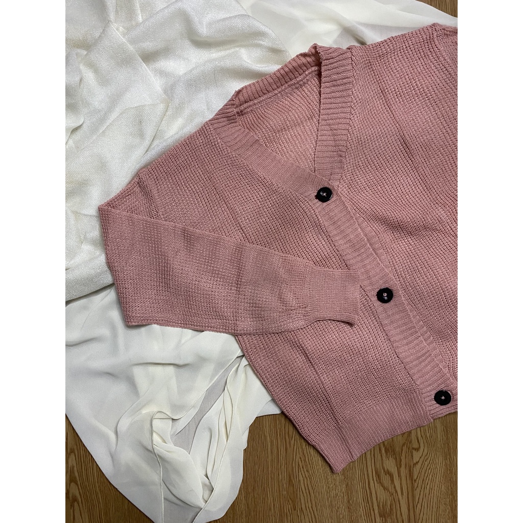 Cardigan Rajut Outer Perempuan Cardigan Wanita Cardigan Rajut Kancing Atasan Knit Wanita Berkualitas