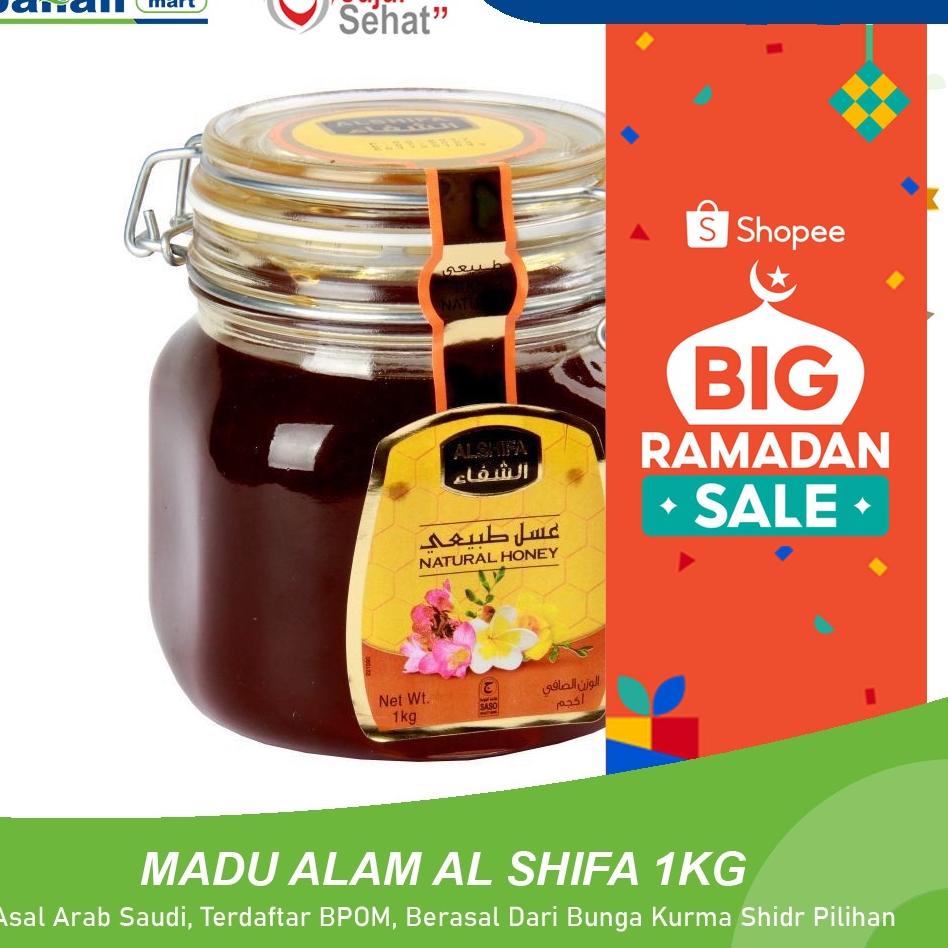 

✨TERBARU✨ Madu Al Shifa Natural 1Kg Untuk Menjaga Kesehatan Syifa Dari Bunga Kurma Shidr Asli dari Arab Saudi murah