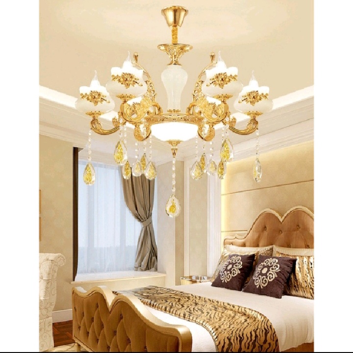 Lampu Gantung mewah ruang tamu Lampu import