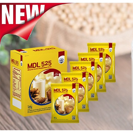 Susu Kedelai NEW MDL 525 MDL Box isi 5 @25 gram