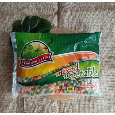 

Golden Farm Mix Vegetable 500gr | GoldenFarm Mix Veggie Sayuran Campur Beku