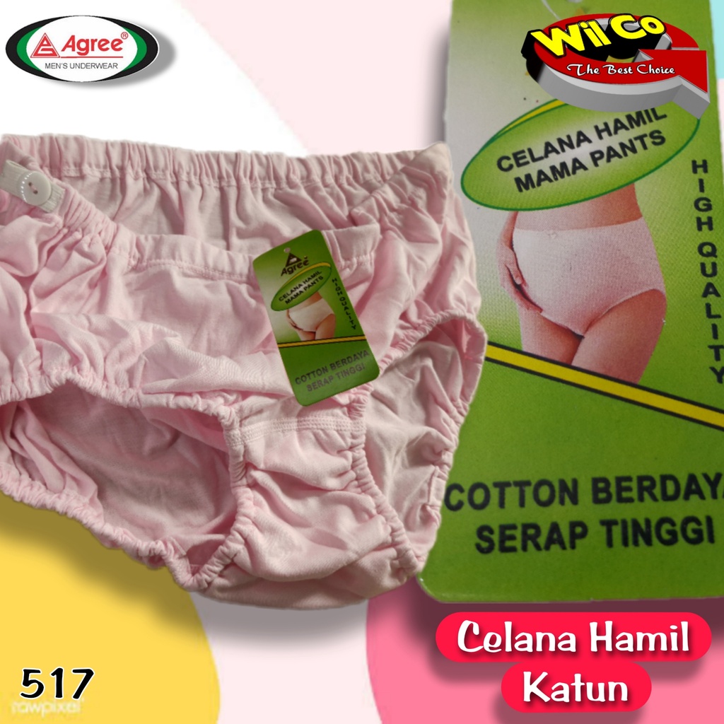 K517T - (HARGA PER 3 PCS) CELANA DALAM IBU HAMIL AGREE SIZE XL - XXL