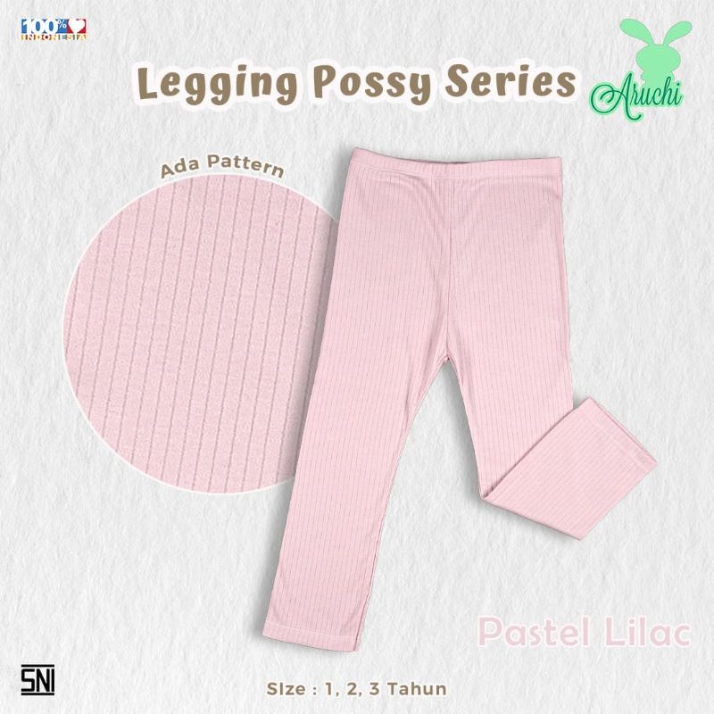 ARUCHI LEGGING LEGGING POSSY SERIES PATTERN CELANA LEGGING ANAK PEREMPUAN 1-3 TAHUN