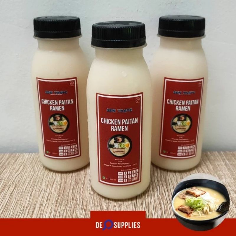 

Chicken Paitan Ramen SenTaste 120gr - Creamy Kuah Mie Kaldu Ayam Halal