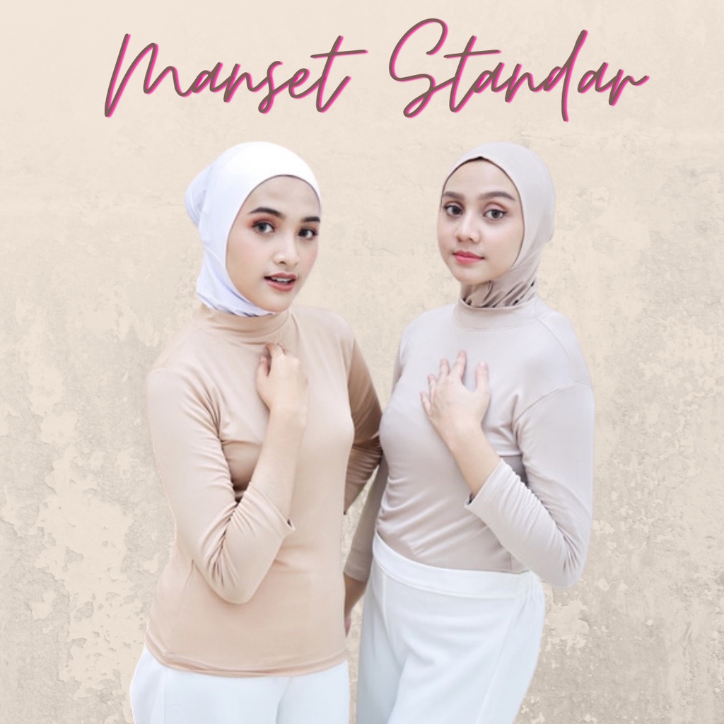 PROMO MANSET BAJU DALAMAN / MANSET WANITA HIJAB / ATASAN DALAMAN KAFTAN PALING MURAH