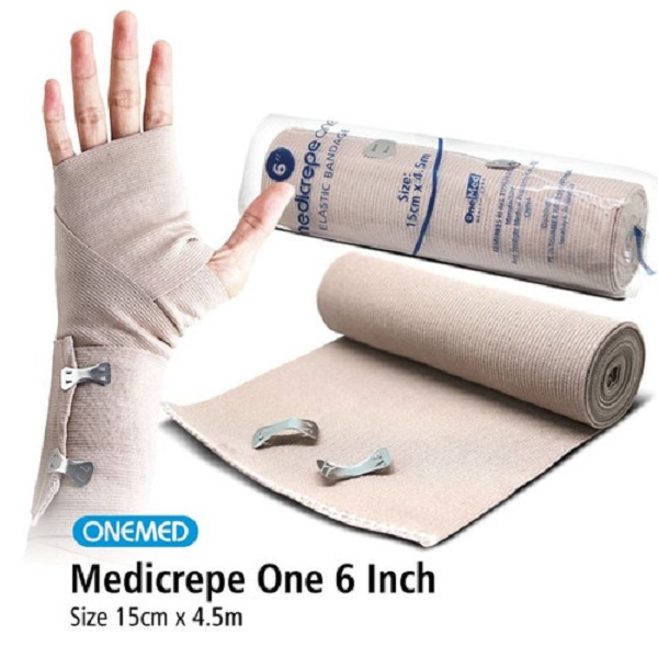 MEDICREPE Elastic Bandage 6 inci(15cmX4,5M) 4 Inci(10cmX4,5M)  3 Inch (7,5cm x 4,5m)