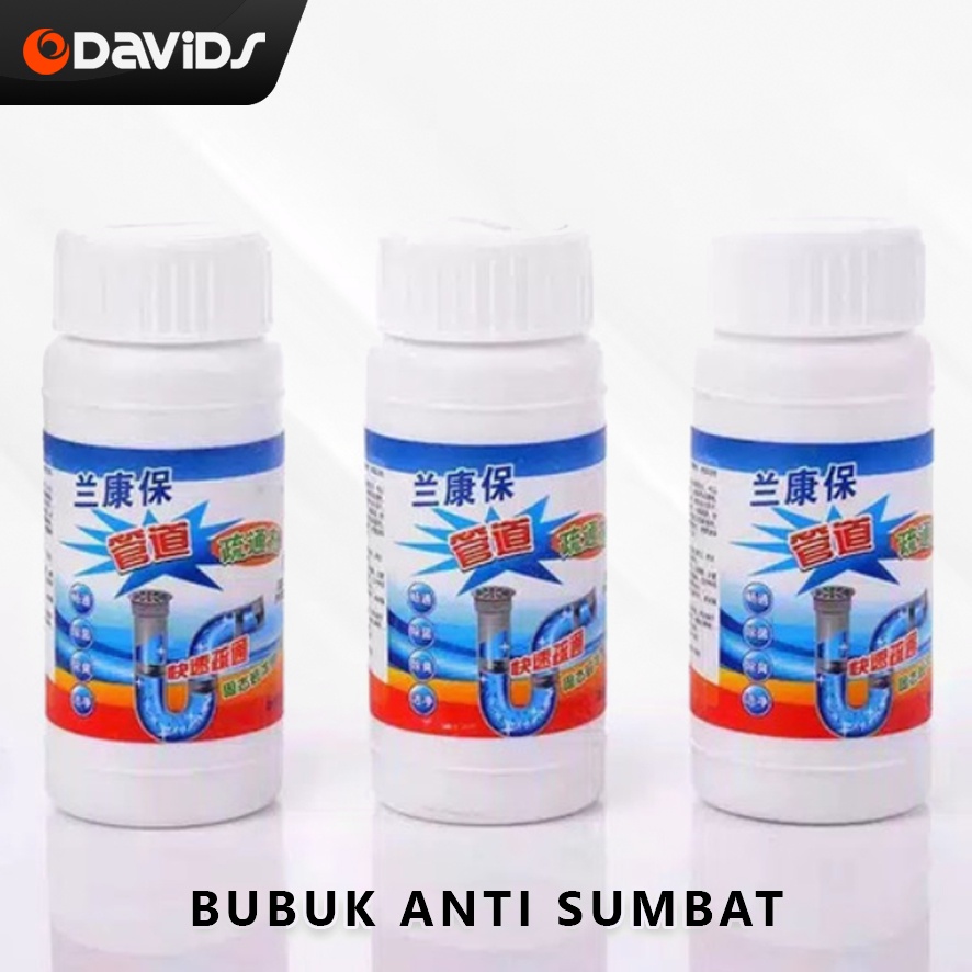 Obat Wc Mampet Bubuk Anti Sumbat Closet Kloset Toilet Wastafel Dapur