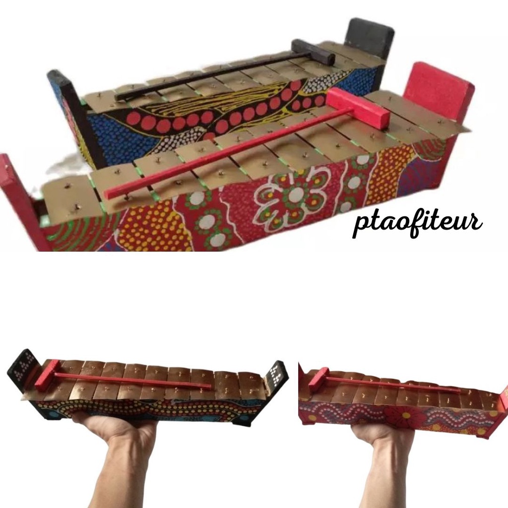 ✅ptaofiteur❤Mainan Gamelan Gambang Anak / mainan musik tradisional gamelan / mainan musik / mainan g