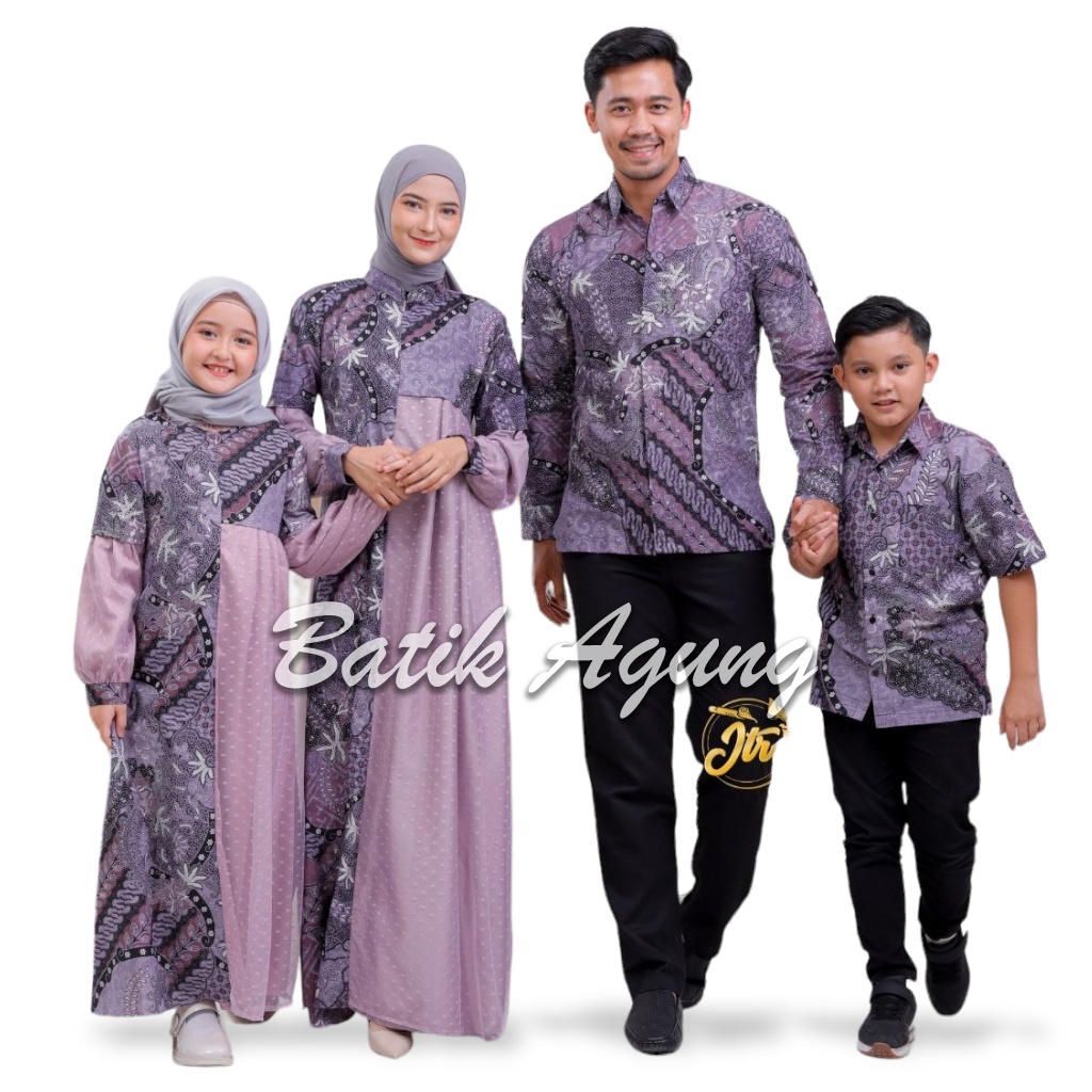 Baju Batik Kondangan Keluarga Modern / Seragam Batik Keluarga Family Pesta Pernikahan Kekinian