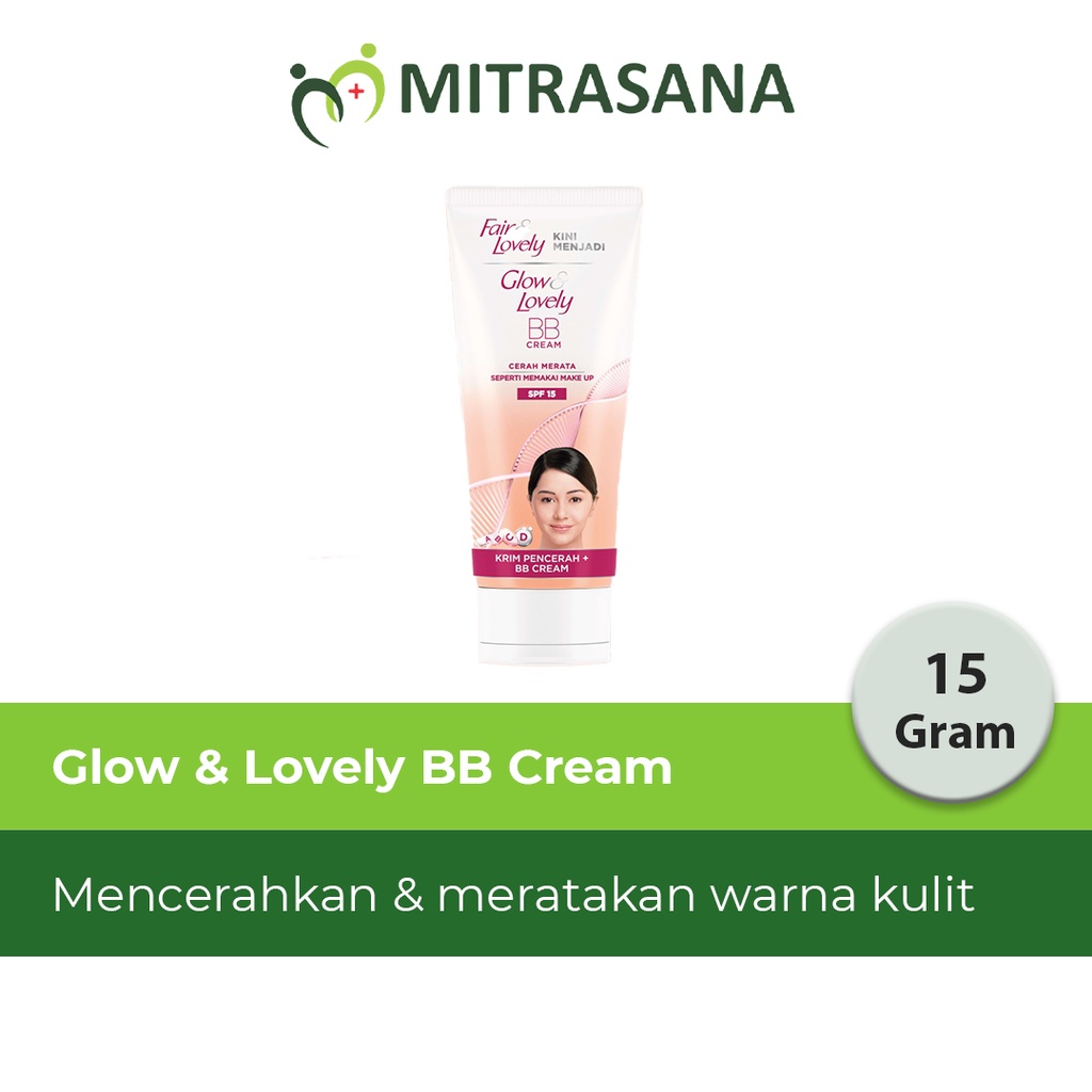 Fair &amp; Lovely BB Cream &amp; Krim Pencerah For All Skin Type SPF 15 15GFair &amp; Lovely BB Cream &amp; Krim Pencerah For All Skin Type SPF 15 15G