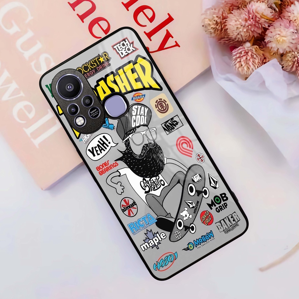 (MT82) Case Kilau Infinix Hot 11S | Hot 11S | Casing Hp Infinix | Pelindung Smartphone Seven Case | 