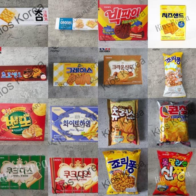 

^%^%^%^%] Crown Snack / Snack Korea / Cemilan Korea
