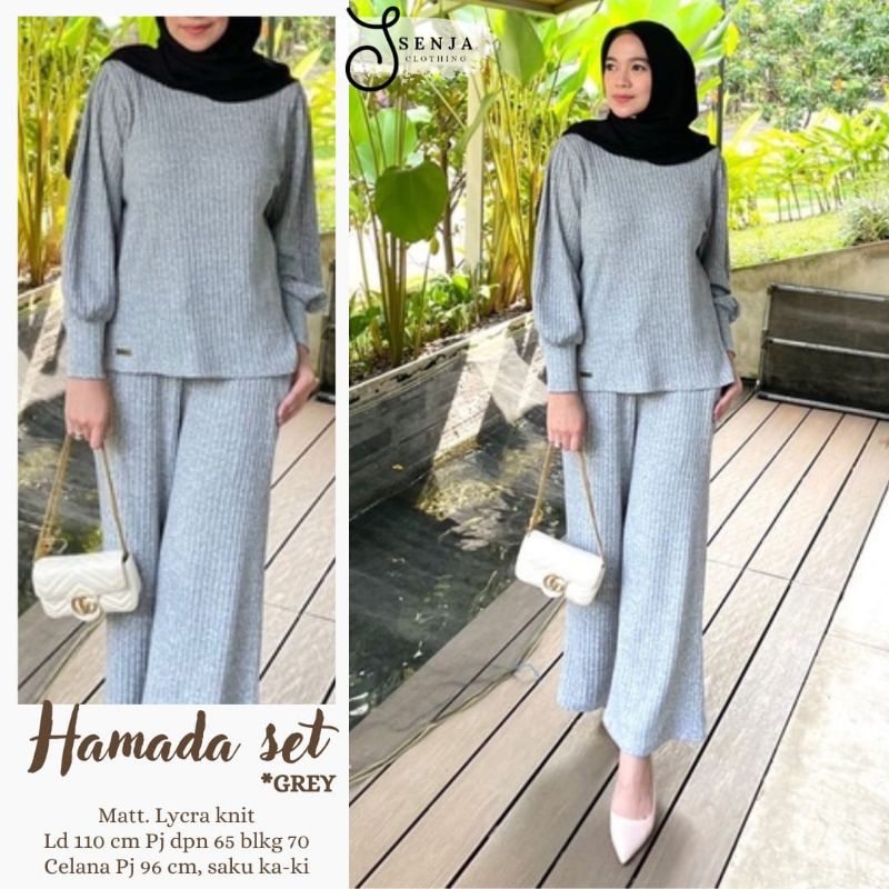 HAMADA SETELAN LYCRA KNIT