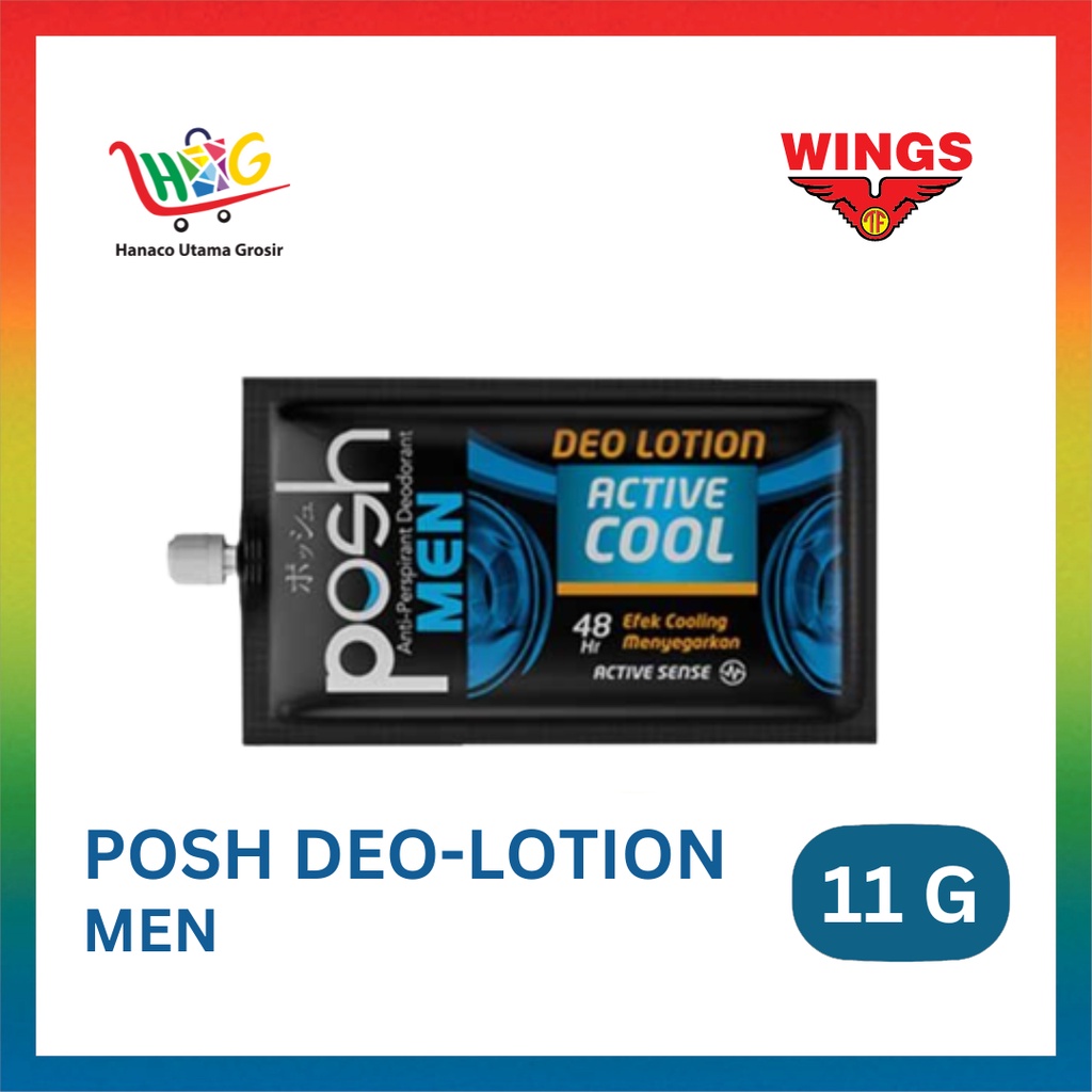 Posh Deo Lotion Whitening Sachet All Variant 11gr