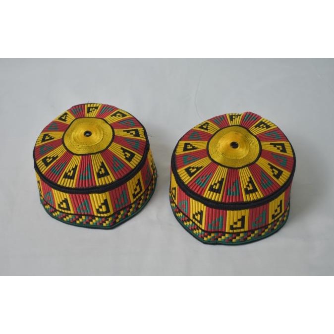 Peci songkok kopiah teuku umar aceh warna cerah perlengkapan sholat