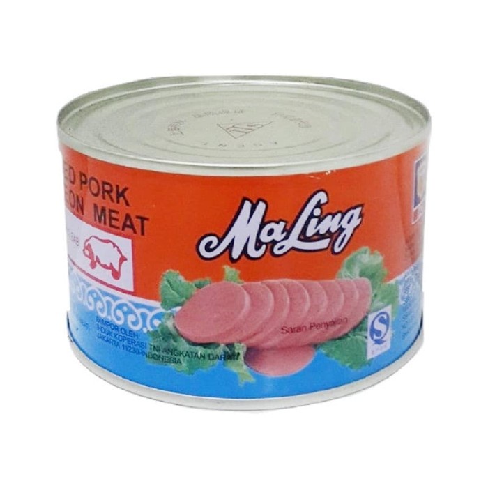 

TTS MA LING PORK LUNCHEON MEAT NON HALAL [397 G]