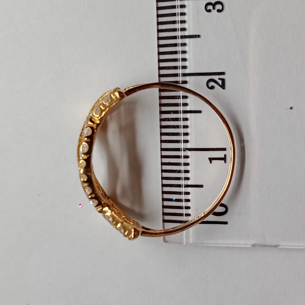 Cincin Emas 17K - 2.3 Gr Kadar 750 - 4426