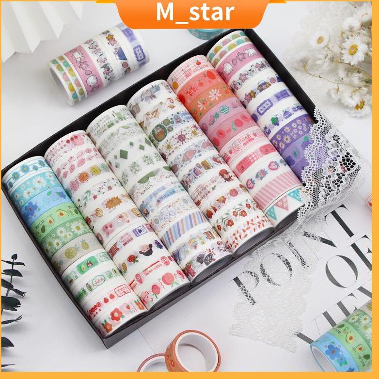 

[Original] (1slot) Selotip Isolasi Kertas Washi/Washi Masking Tape Motif Lucu