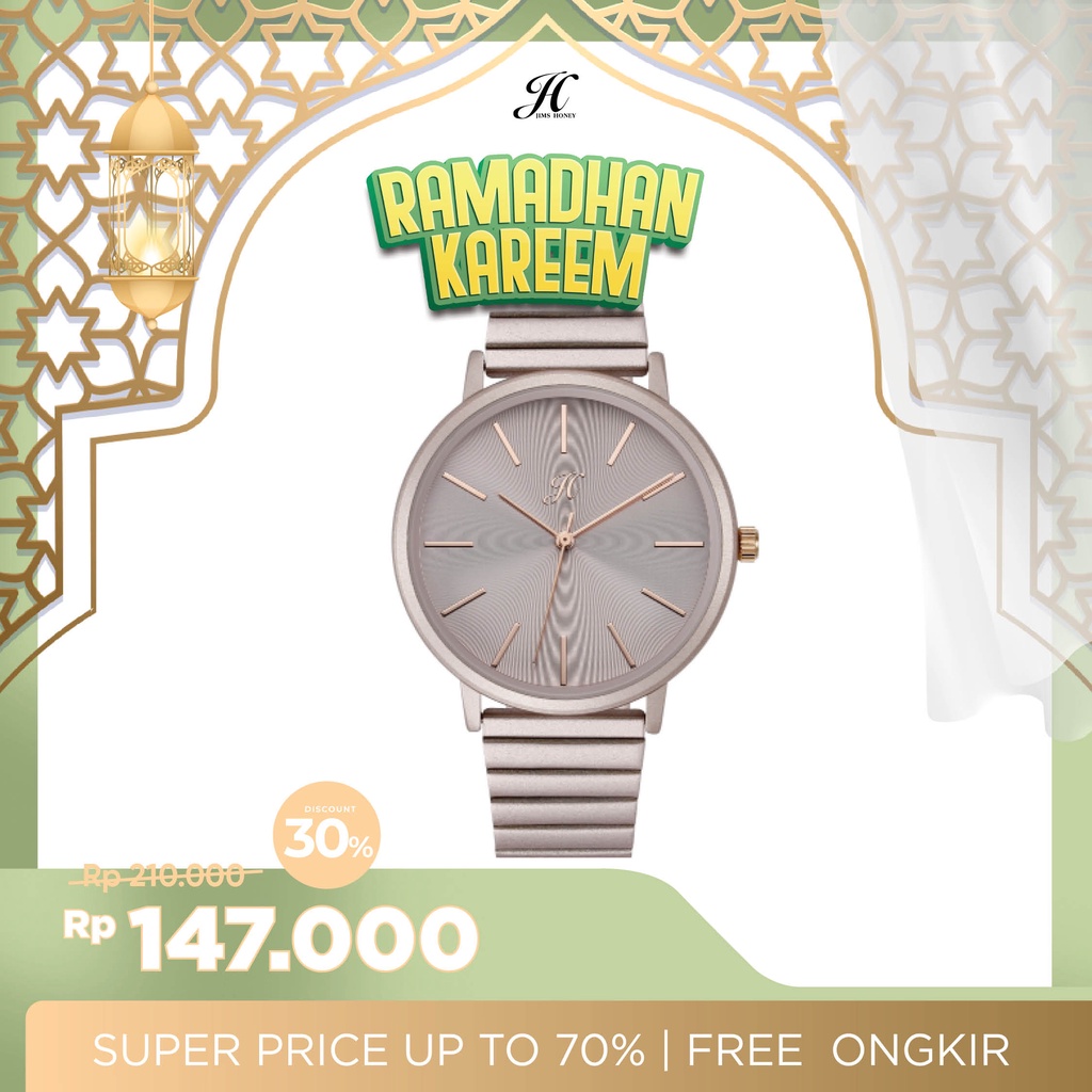 JIMS HONEY 8151 JAM TANGAN WANITA ANTI AIR (FREE EXCLUSIVE BOX + BATERAI)