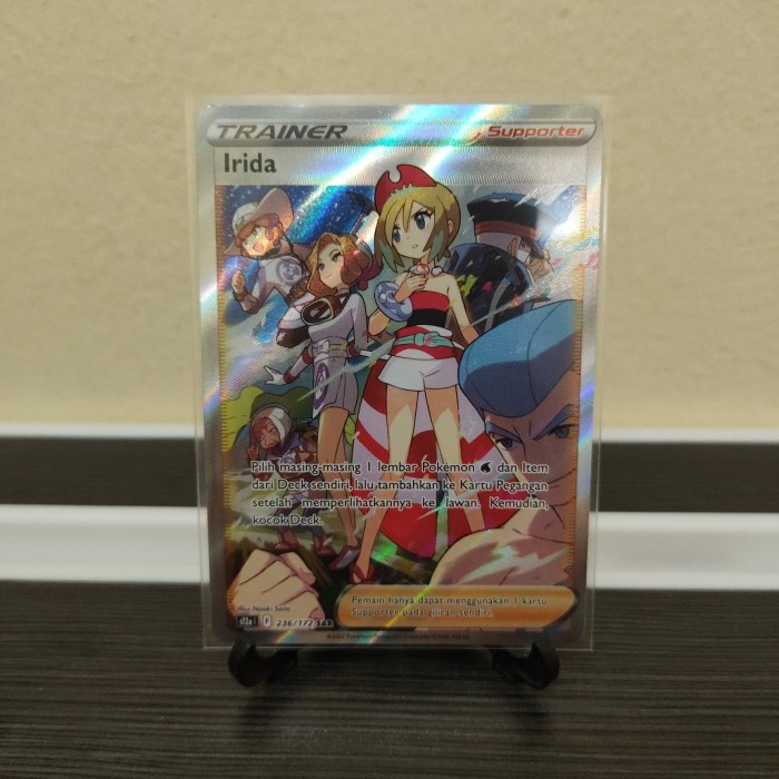 Terlaris Pokemon Tcg Indonesia Trainer Irida S12A 236/172 Sar