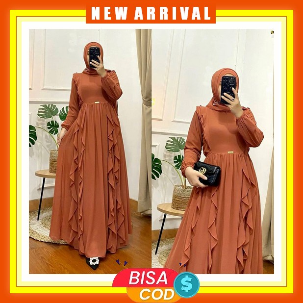Dress Terbaru 2023 Games Pesta Mewah Gamis Pakaian Murah Dresh Remaja Muselim Gms Lebaran 2023 Gsmis
