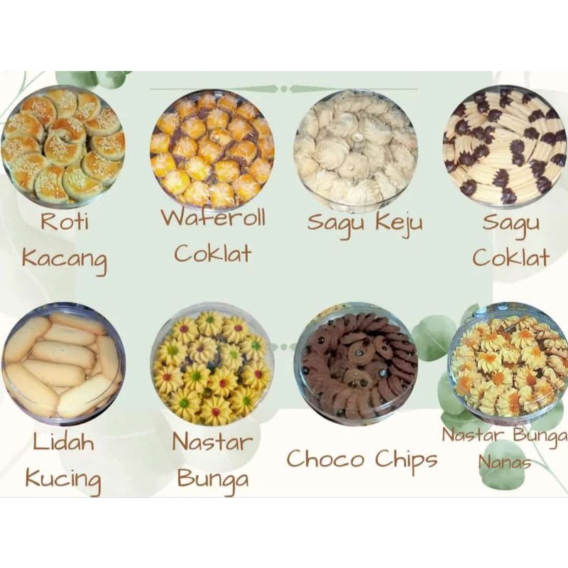 

Kue Kering berbagai Varian (250gram), daftar ada di foto+deskripsi