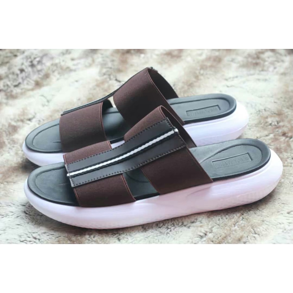 Sandal Slide Casual Pria Original Sendal Slop Keren Kasual Ringan Enoz Laporta