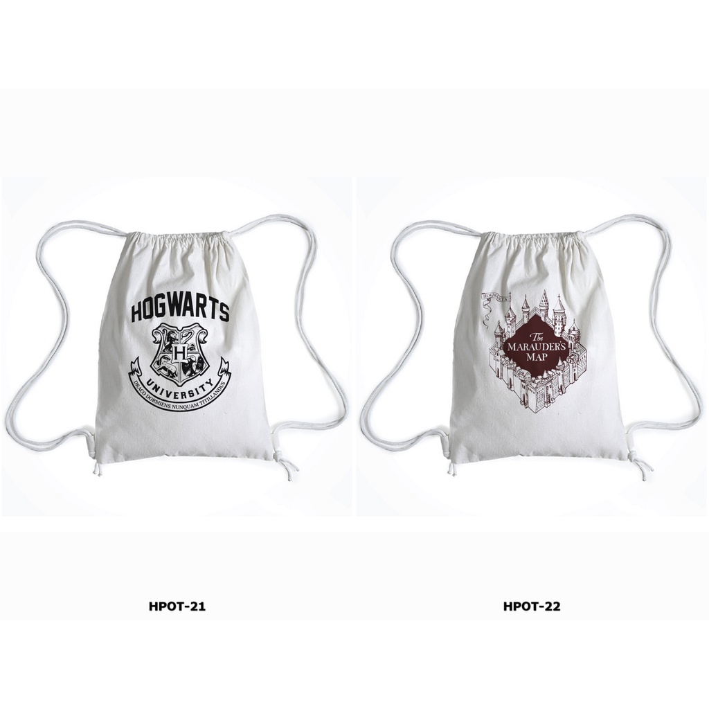 Tas Serut / Ransel Drawstring Bag / Gymsack Bag - HARRY POTTER 1
