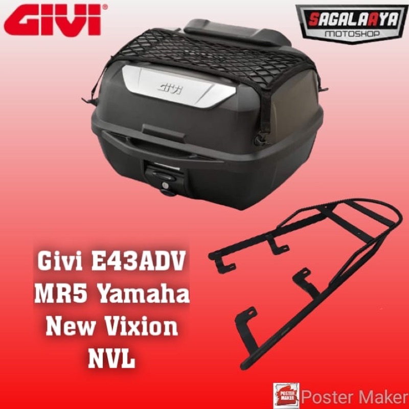 Givi E43ADV Bracket Box Givi MV Yamaha New vixion NVL