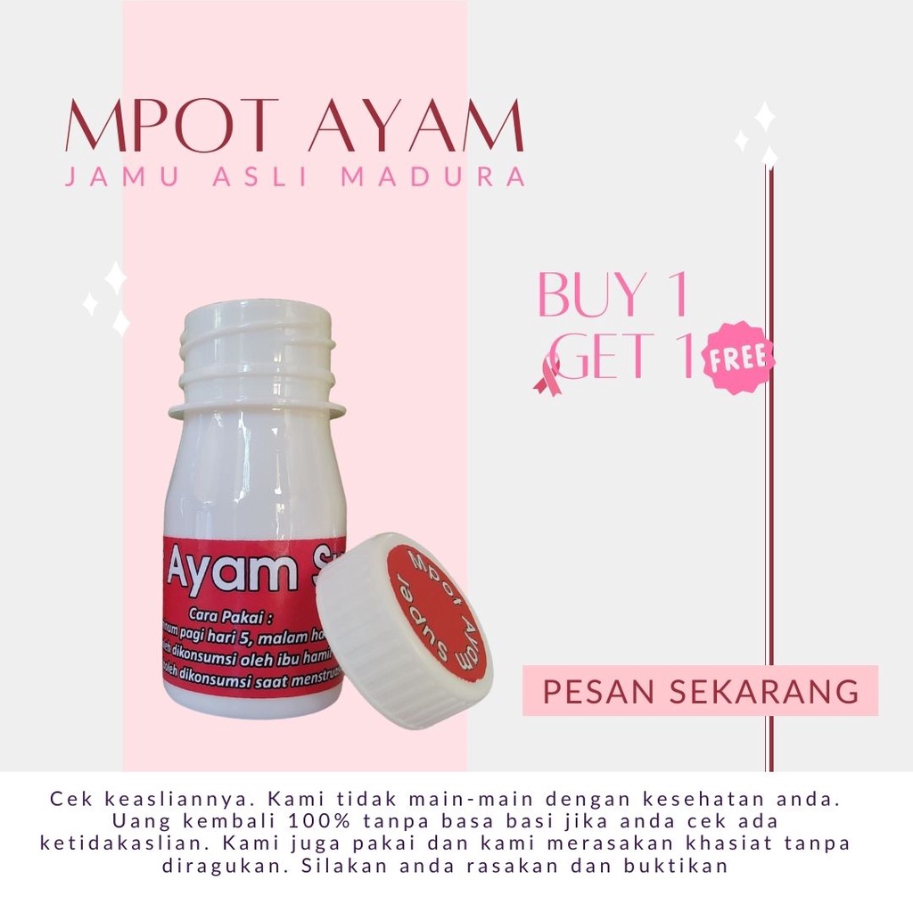 Mpot Ayam Original Madura