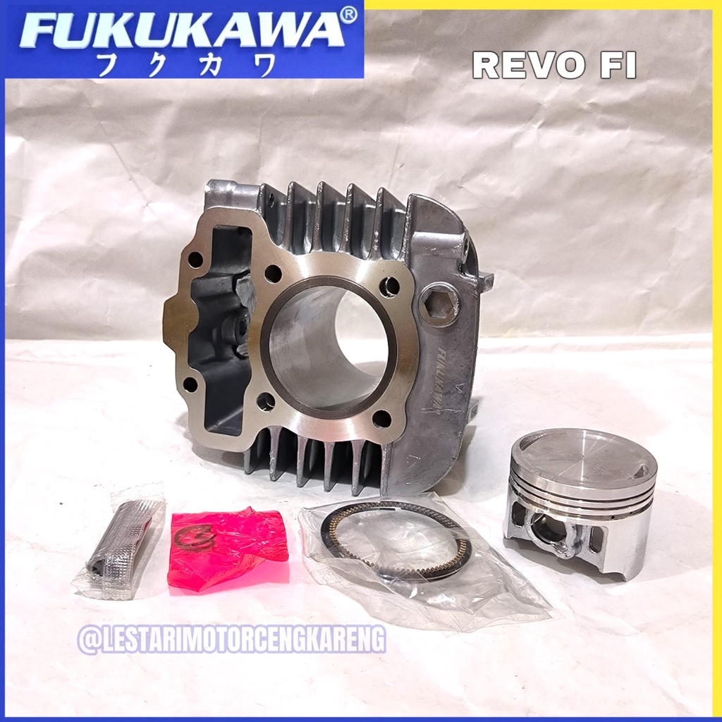 PAKET CYLINDER BLOK SEHER REVO FIT INJEKSI 2014 KEATAS FUKUKAWA