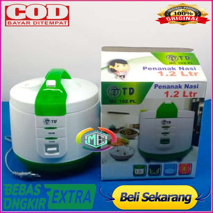 magic com 1.2 liter merk TD ORI PROMO MURAH