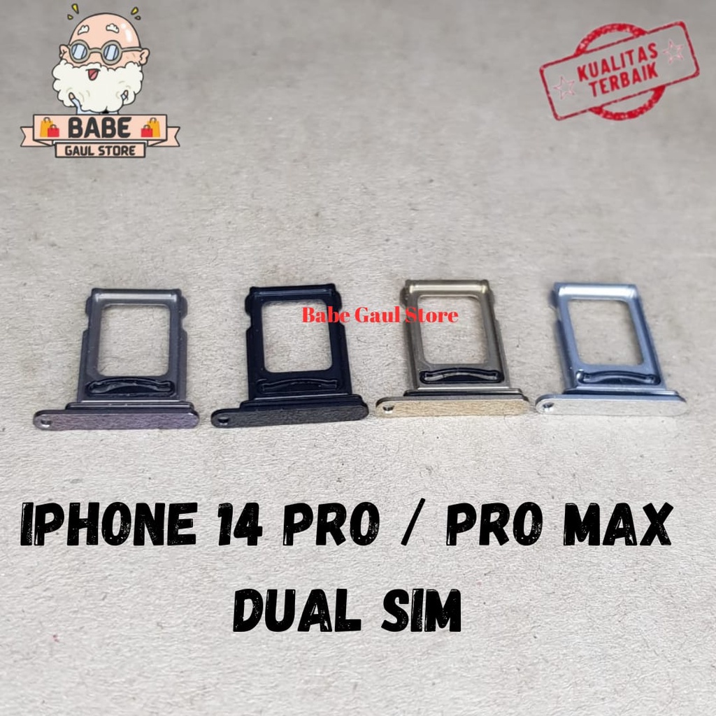 SIM TRAY IPHONE 14 Pro / PRO MAX DUAL SIM ORIGINAL SLOT SIMTARY SIMCARD