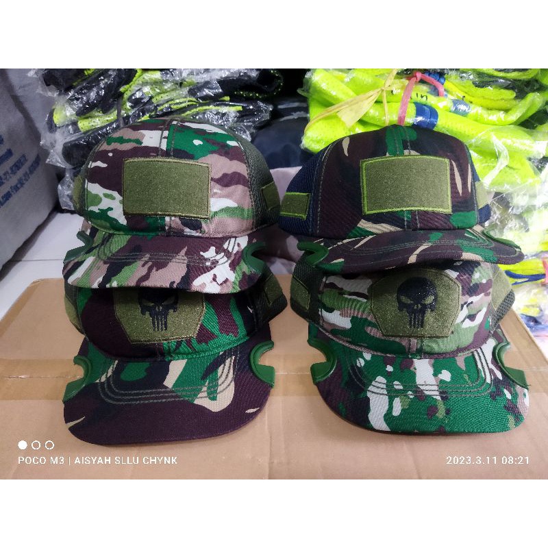 TOPI COAK TACTICAL PUNISHER/ TOPI COAK TAKTICAL LORENG