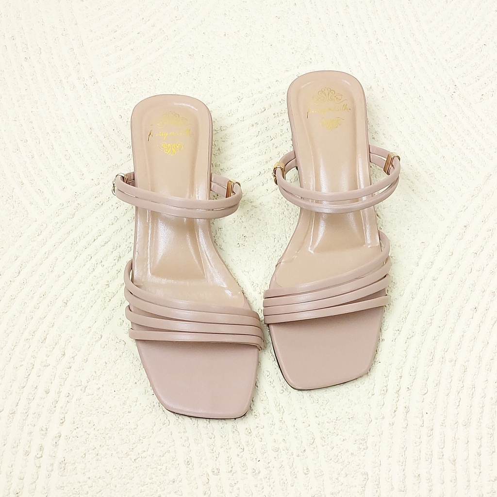 Sandal Heels Wanita Hak 3 cm M-05