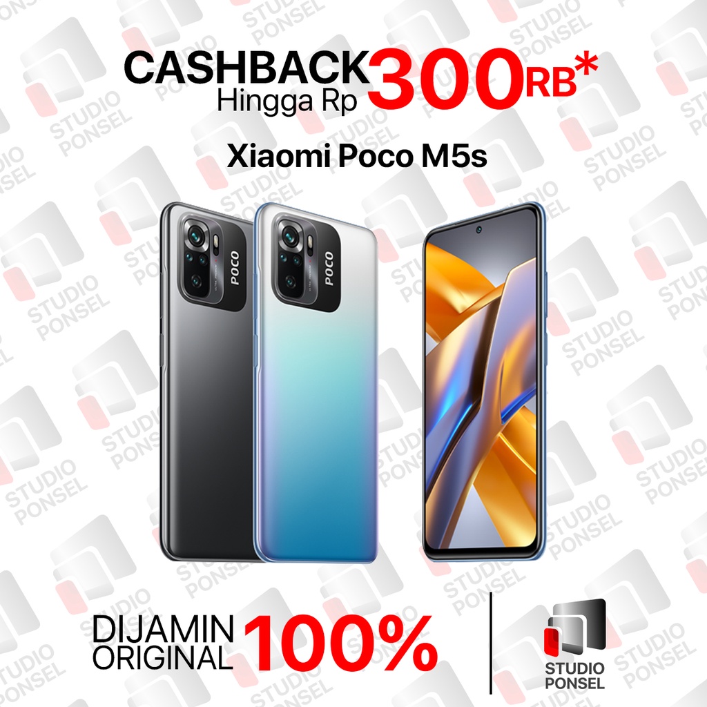 RESMI Xiaomi Poco M5s 6/128GB MediaTek Helio G95 Garansi Resmi Xiaomi