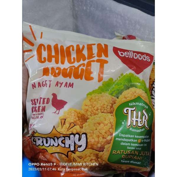 

Belfoods Chicken Nugget Crunchy Nugget ayam crunchy