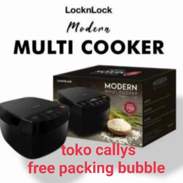 Lock n Lock Modern Multi Cooker 700W Rice cooker, Steamer, Oven.Ori