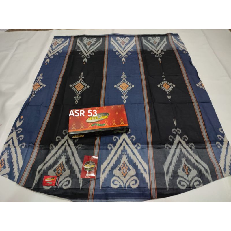 Sarung Atlas Spesial Rayon Silver