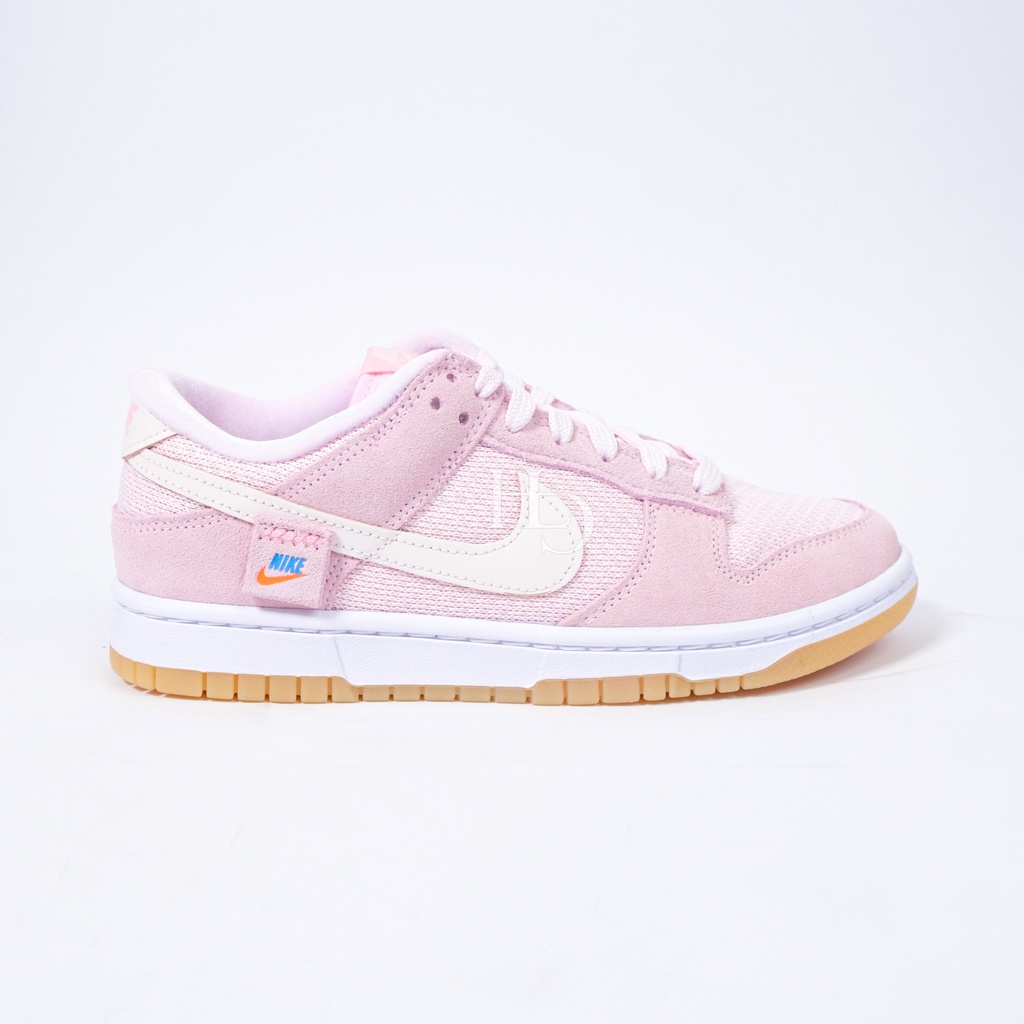 Nike Dunk Low SE Pink Teddy Bear (Women) DZ5381-640 100% Original