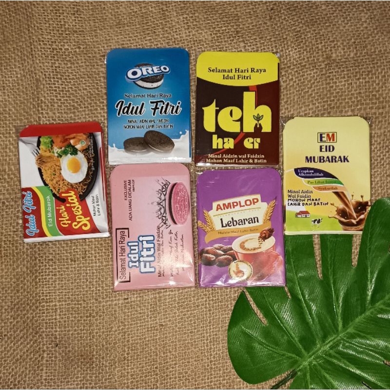 

Amplop Lebaran/THR Snack unik