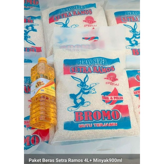 

Beras 4 liter gratis minyak 900ml