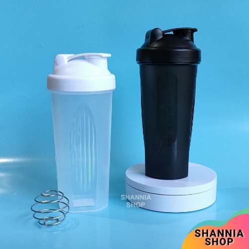 H131 H131-2 Botol Air Minum Shaker Apolo Plastik Polos 600ml - Botol Minum BPA Free