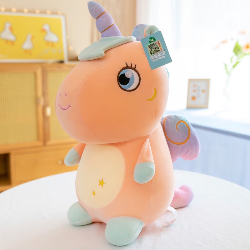 Boneka Kuda Poni Gendut Terbaru / Mainan anak karakter Unicorn Lucu Bahan Yelvo