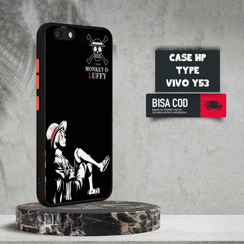 CASE VIVO Y53 [ANIME OP] TERLARIS CASING VIVO Y53 TERBARU DOVE MATTE FUZE SOFTCASE VIVO Y53 SOFTCASE