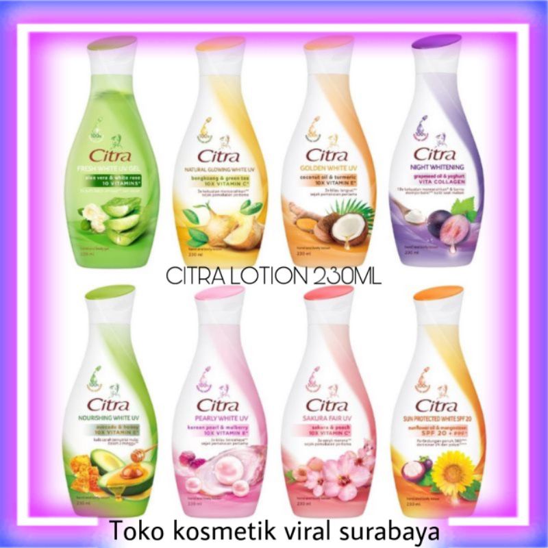 CITRA HAND BODY LOTION 230ML/HANDBODY CITRA