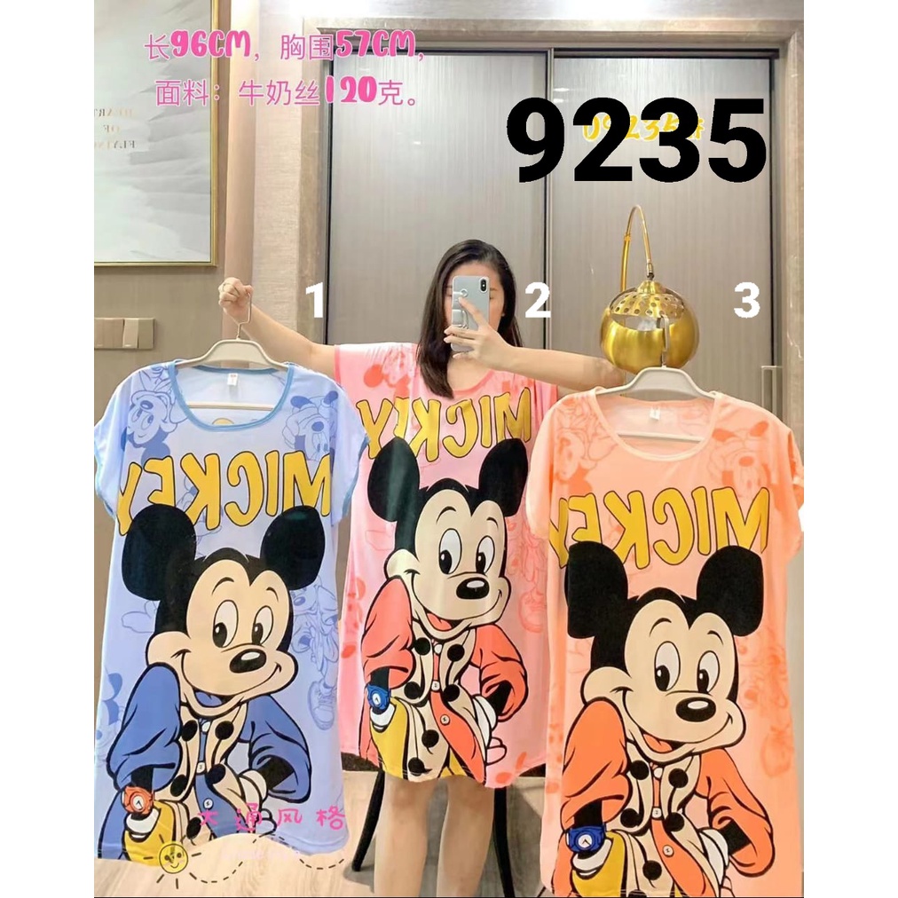 DASTER SPANDEK JUMBO MICKEY LD 120 / DASTER IMPORT / DASTER KAOS / DASTER KOREA / BAJU TIDUR