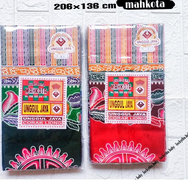 ➳ kain gendong unggul jaya MAHKOTA  / jarik batik mahkota / kain gendong bayi ❄