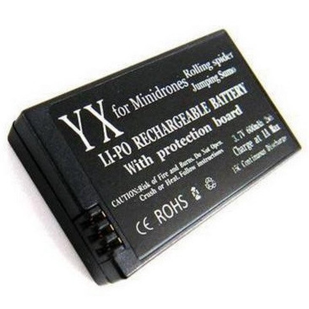 YX Battery for Parrot Mini Drone 3.7V 600mAh 2Wh - Black